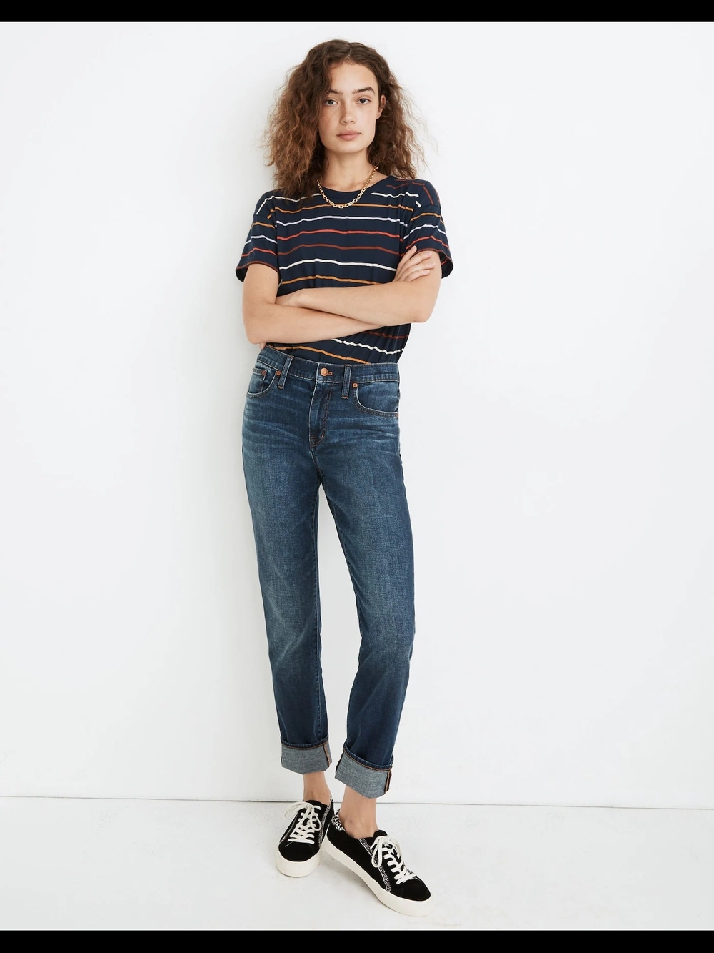 Madewell The Slim Boyjean in Comfort Stretch - Size 32
